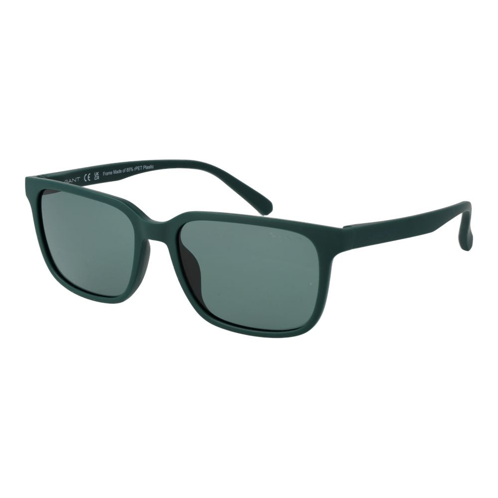 Gant Square Non-Polarized Medium-Tint Plastic Sunglasses - Turquoise
