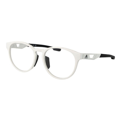 Eyeglasses Frames by Adidas for unisex in plastic white features an refined silhouette, showcasing the refined white coloured frame and sophisticated full-frame frame design.