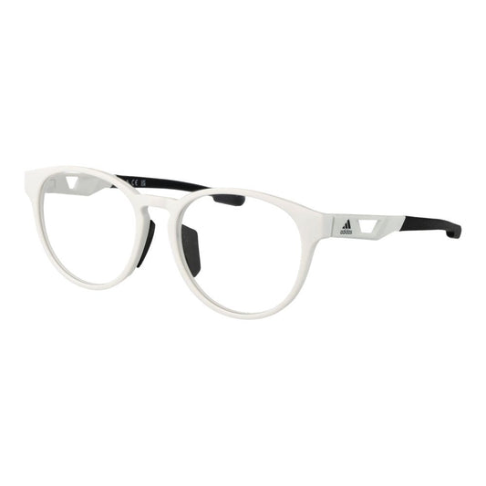 Eyeglasses Frames by Adidas for unisex in plastic white features an refined silhouette, showcasing the refined white coloured frame and sophisticated full-frame frame design.