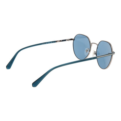 Sunglasses by Gant for men in metal silver features an ethereal full-rim round frame design with silver coloured frame frames and non-polarized category-2-medium-tint lens for a ethereal finish.