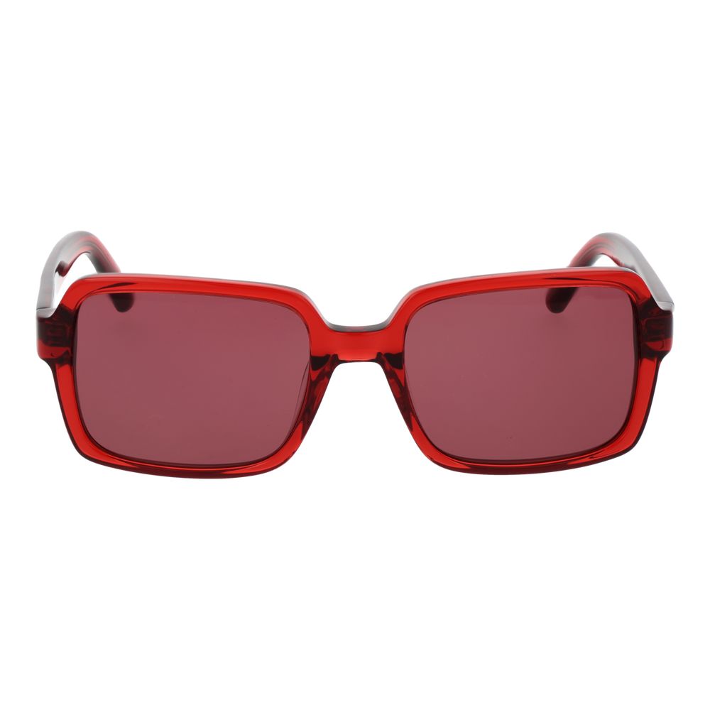 GCDS Square Non-Polarized Dark-Tint Plastic Sunglasses - Multicolour
