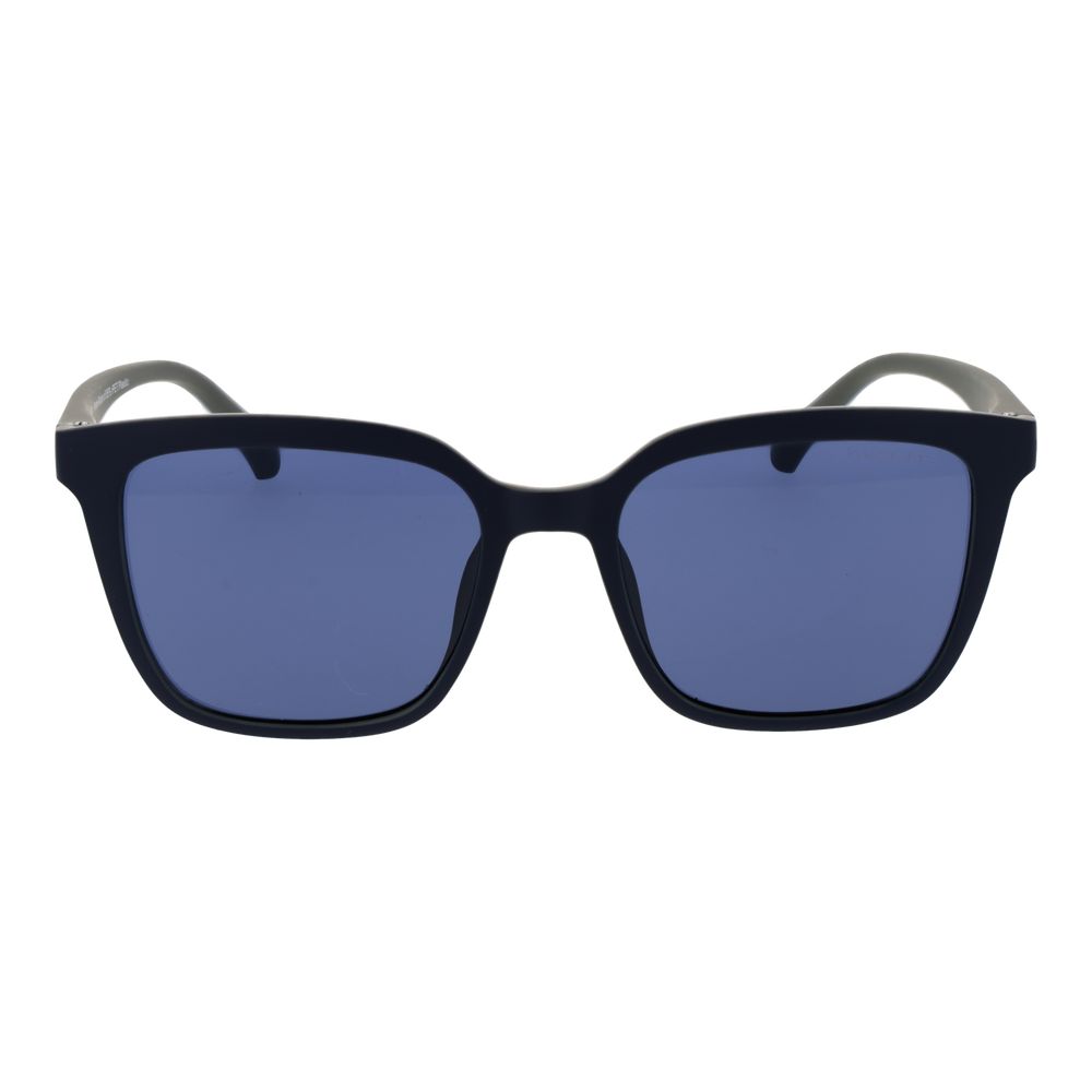 Sunglasses by Gant for unisex in plastic and blue presents a sumptuous silhouette, featuring blue coloured frame and full-rim square frame design with non-polarized category-3-dark-tint lens for a sumptuous look.