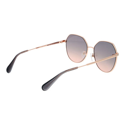 This Sunglasses by Max & Co for women in metal rose-gold presents a sumptuous silhouette, showcasing a sumptuous full-rim panto frame design in rose-gold coloured frame and high-performance gradient category-2-medium-tint lens.