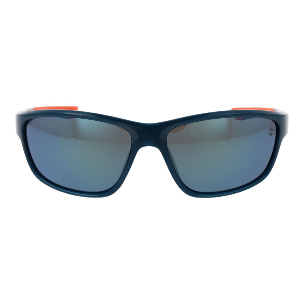 Timberland Sport Polarized Mirrored Dark-Tint Plastic Sunglasses - Blue