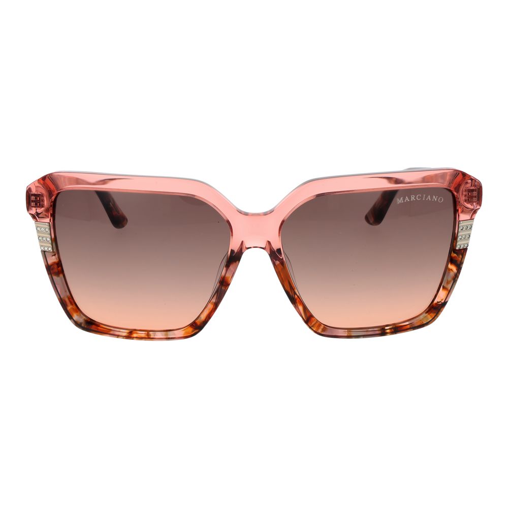 Marciano by Guess Square Gradient Medium-Tint Plastic Sunglasses - Multicolour