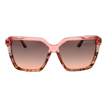 Marciano by Guess Square Gradient Medium-Tint Plastic Sunglasses - Multicolour