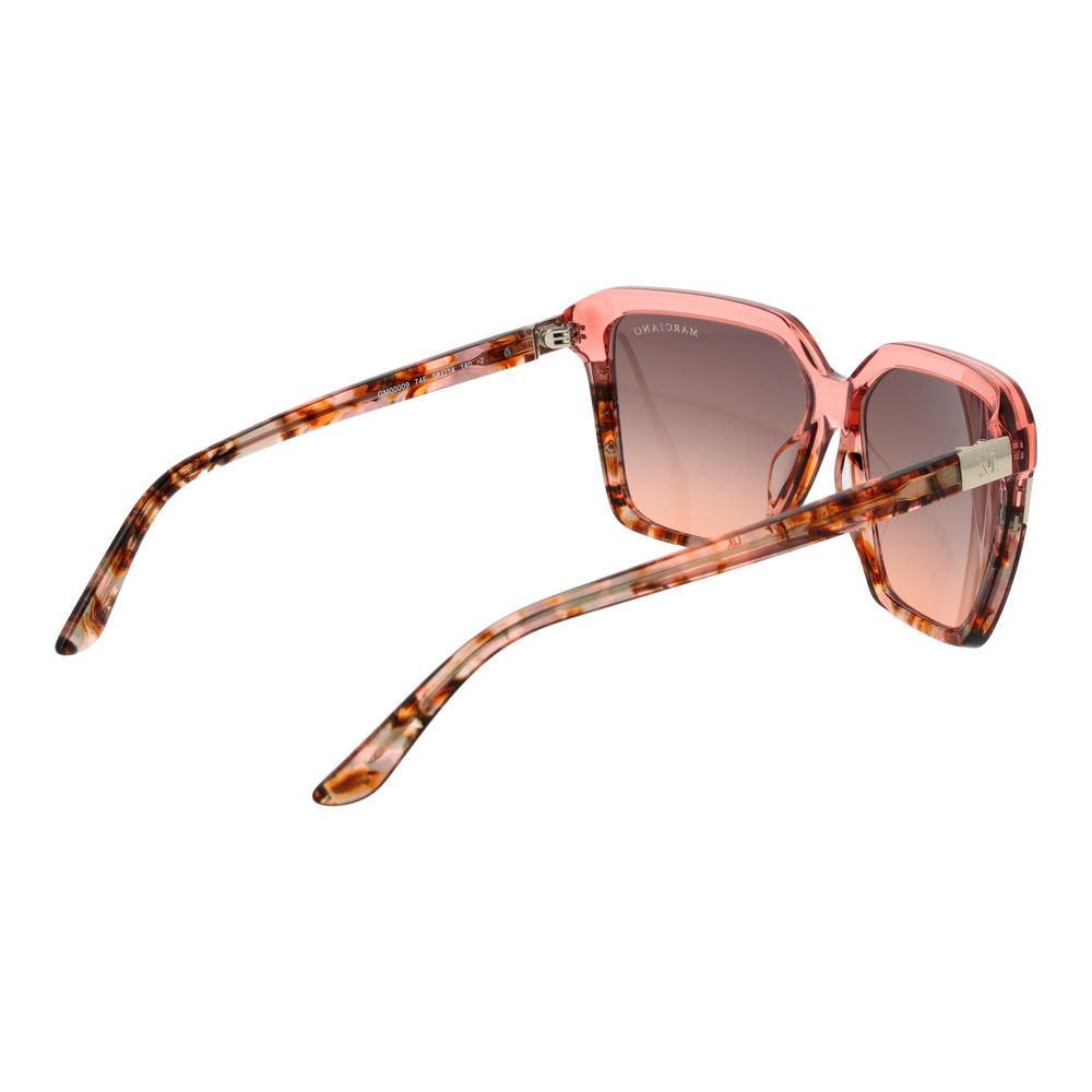 Marciano by Guess Square Gradient Medium-Tint Plastic Sunglasses - Multicolour