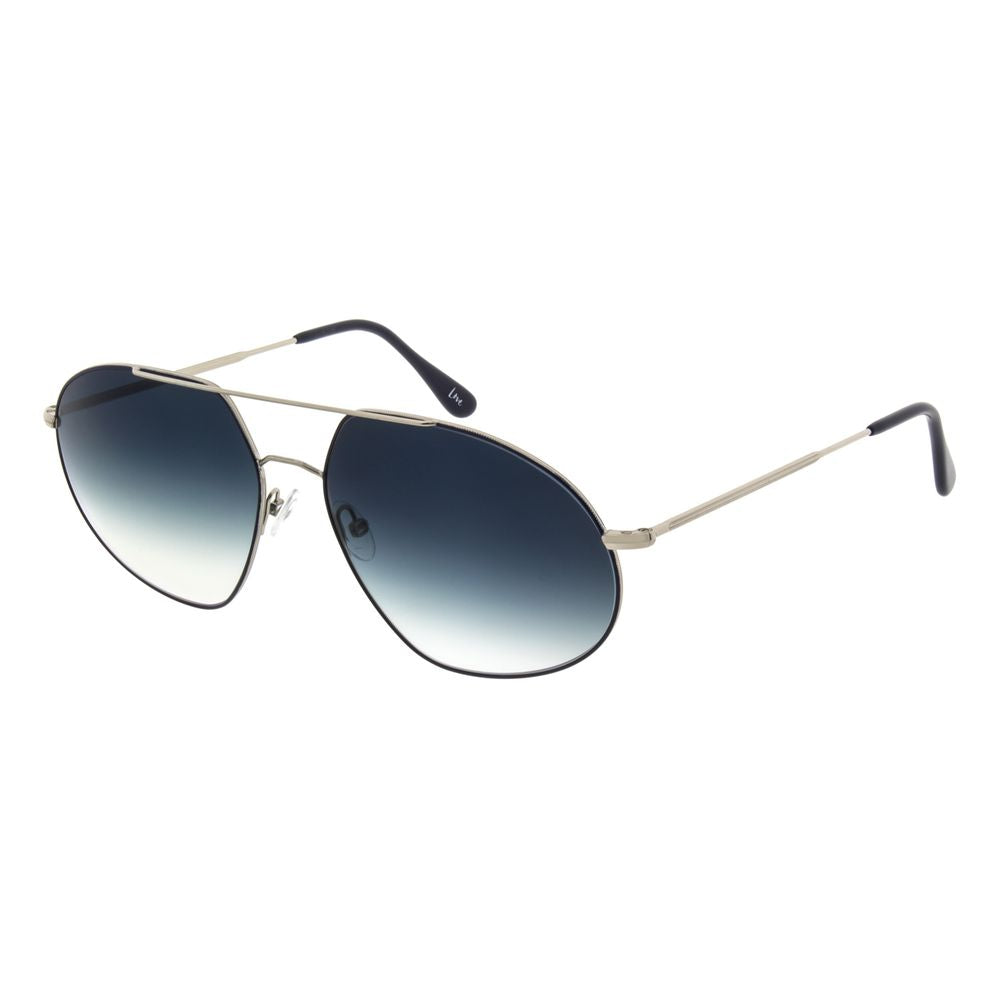 Sunglasses by Andy Wolf for unisex in and silver featuring an opulent aviator full-rim frame design with a sophisticated silver coloured frame finish and high-performance non-polarized category-2-medium-tint lens.