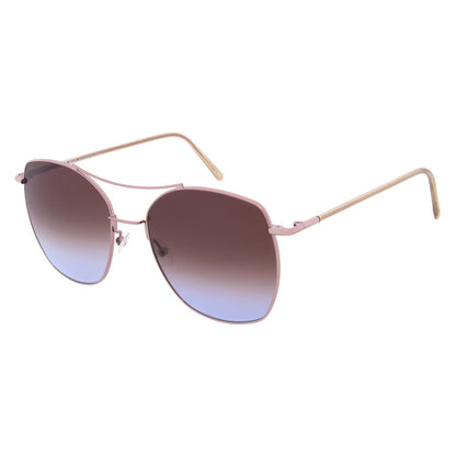 Andy Wolf Cat-Eye Non-Polarized Medium-Tint Metal Sunglasses - Brown