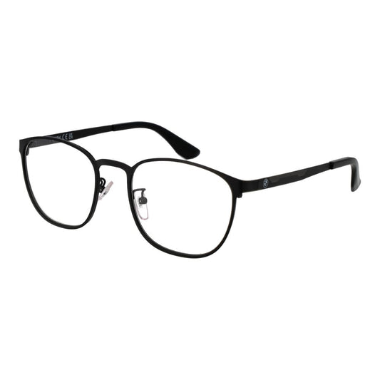 Eyeglasses Frames by BMW for men in black features an refined silhouette, showcasing a sophisticated black coloured frame and refined full-frame frame design for a refined look.