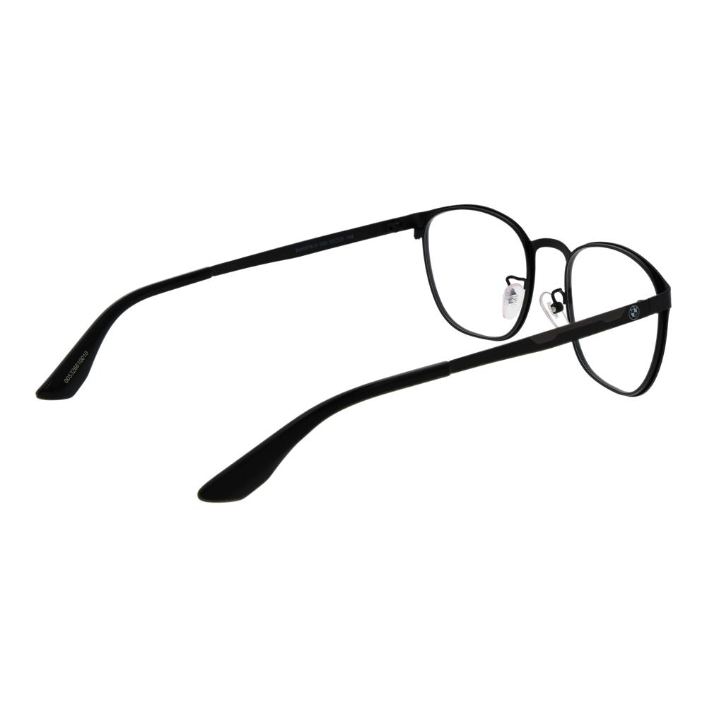 Eyeglasses Frames by BMW for men in black showcases a refined full-frame frame design with a refined black coloured frame finish for a refined and sophisticated look.