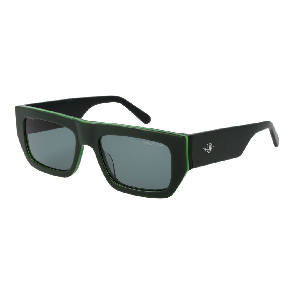 Gant Rectangle Non-Polarized Medium-Tint Plastic Sunglasses - Bicolor