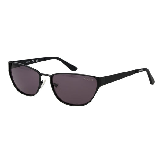 Guess Rectangle Non-Polarized Dark-Tint Metal Sunglasses - Black