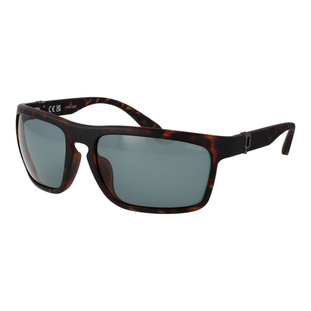 Sunglasses by Police for men in plastic and multicolor featuring an opulent rectangle full-rim frame design with a sophisticated multicolor coloured frame finish and high-performance non-polarized category-2-medium-tint lens.