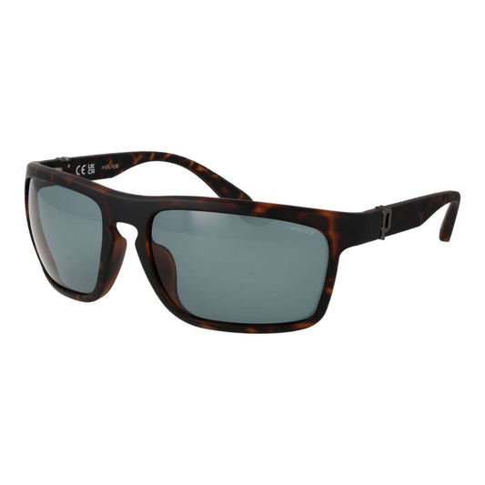 Sunglasses by Police for men in plastic and multicolor featuring an opulent rectangle full-rim frame design with a sophisticated multicolor coloured frame finish and high-performance non-polarized category-2-medium-tint lens.