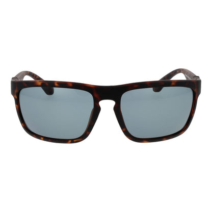 Sunglasses by Police for men in plastic multicolor features an ethereal rectangle full-rim frame design with multicolor coloured frame frames and non-polarized category-2-medium-tint lens for a ethereal finish.
