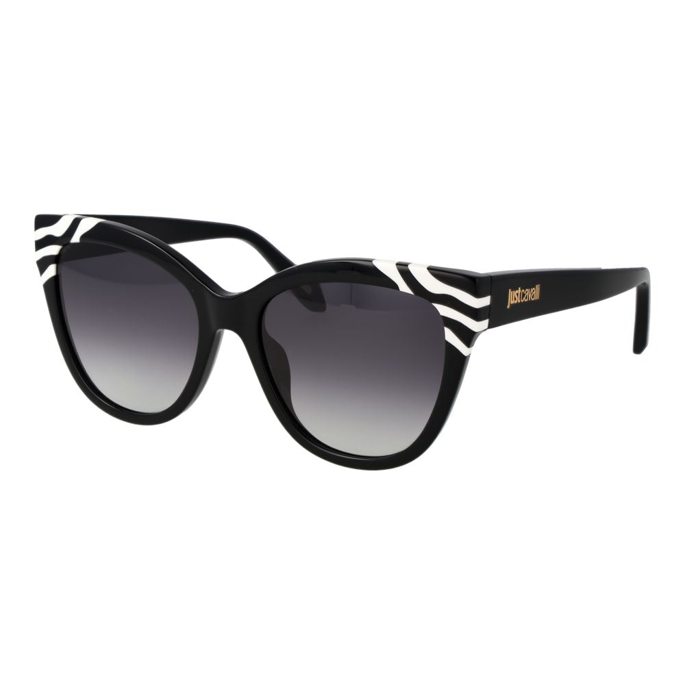 Just Cavalli Butterfly Gradient Dark-Tint Cellulose Acetate Sunglasses - Black