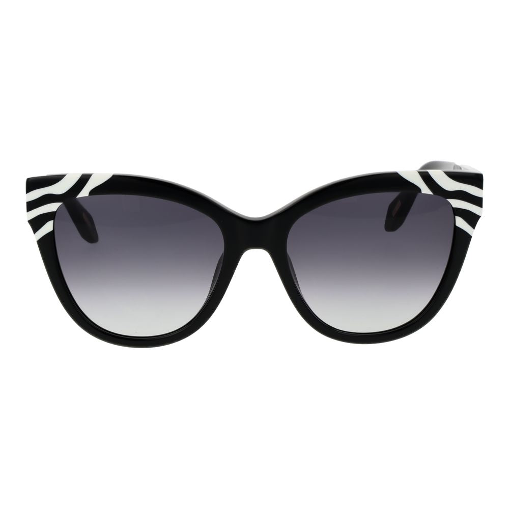 Just Cavalli Butterfly Gradient Dark-Tint Cellulose Acetate Sunglasses - Black