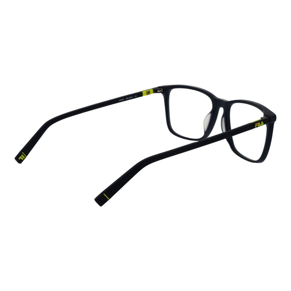 Eyeglasses Frames by Fila for men in cellulose acetate and blue showcases an refined full-frame frame design featuring a sophisticated blue coloured frame for an refined and refined aesthetic.