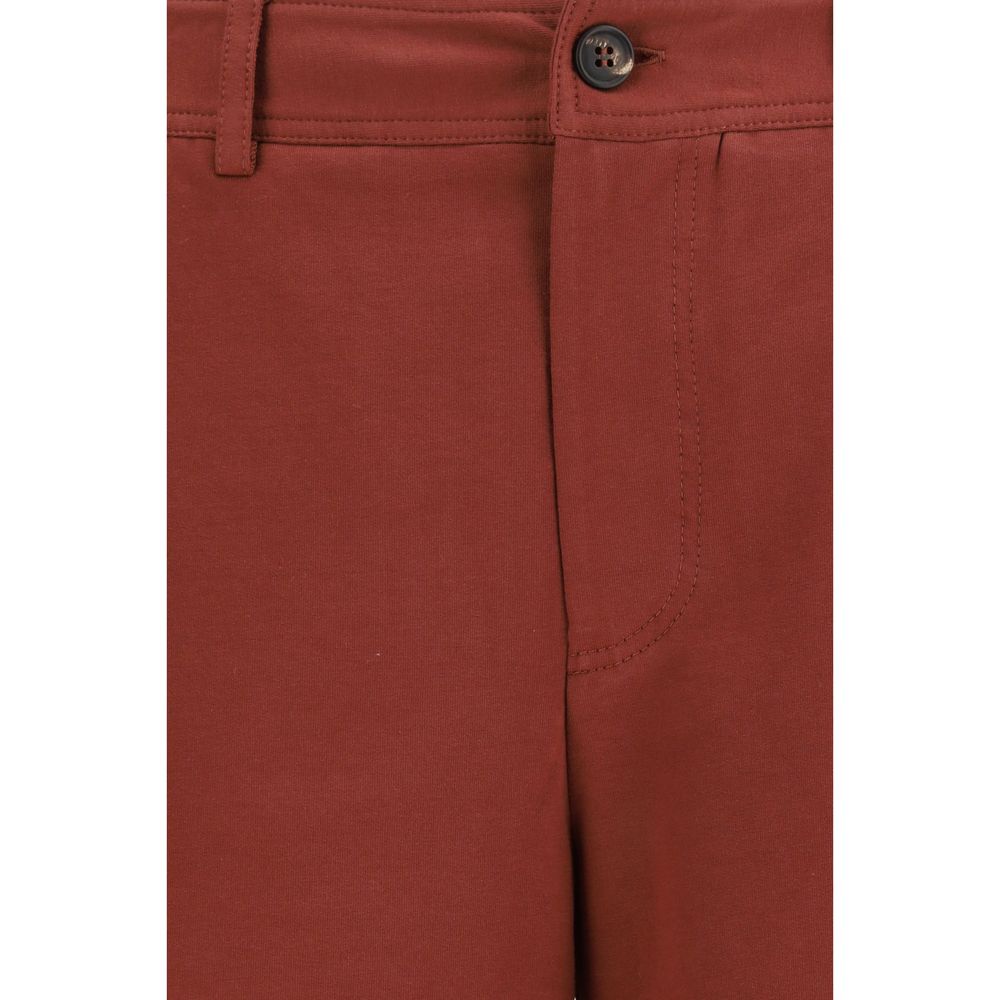 Bermuda Shorts by Brunello Cucinelli for women in stretch cotton multicolor showcases a on trend silhouette, featuring a tailored regular-fit with a classic short and sophisticated for a on trend finish.