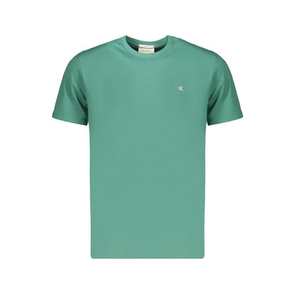 Calvin Klein Men's Cotton T-Shirt - Green Signature