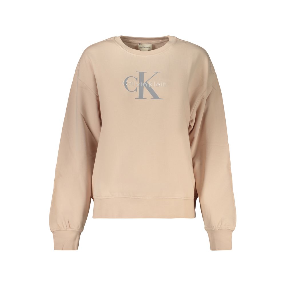 Calvin Klein Women's Relaxed-Fit Cotton Polyester Sweatshirt - Pink