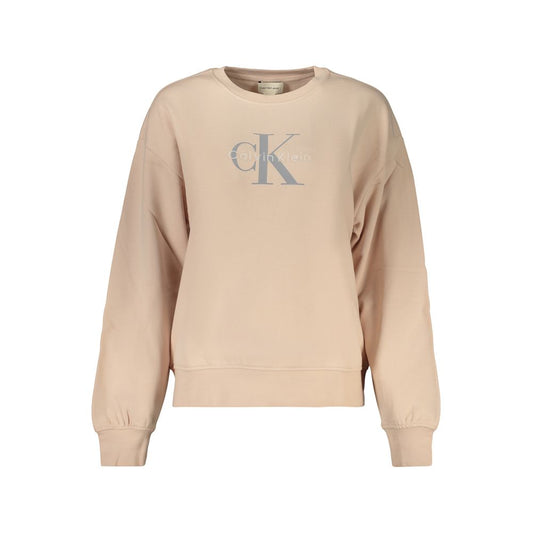 Calvin Klein Women's Relaxed-Fit Cotton Polyester Sweatshirt - Pink