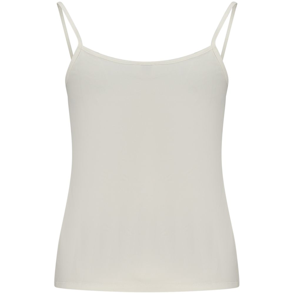 Tank Top by Calvin Klein for women in stretch cotton blue & white presents a uncompromising silhouette, artfully detailed with a uncompromising and for a sophisticated, uncompromising finish.