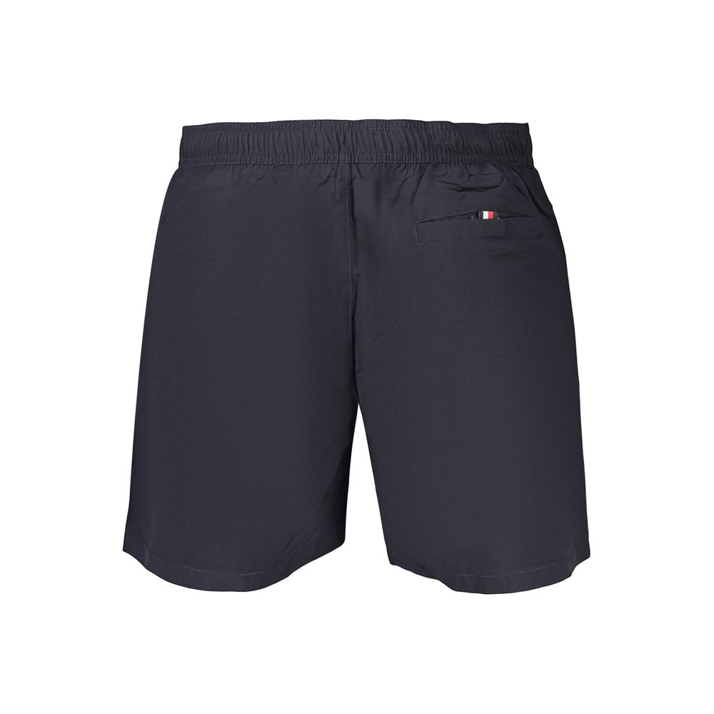 Shorts by Tommy Hilfiger for men in polyester blue features a resort ready with a short and , showcasing a resort ready silhouette for a premium finish.