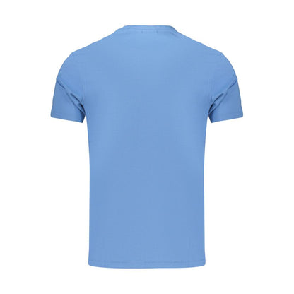 T-Shirt by Napapijri for men in cotton azzurro features an edgy silhouette, meticulously detailed with a sophisticated and for a truly edgy finish.