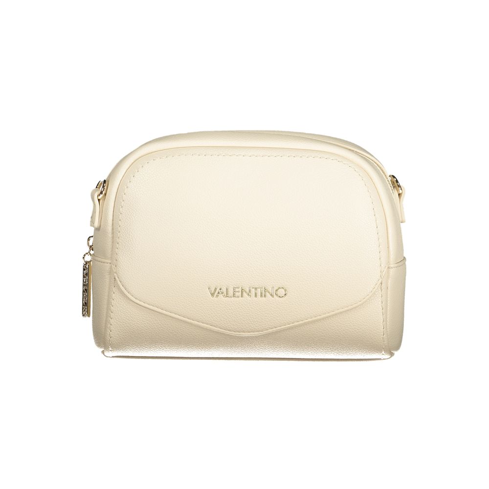 Mario Valentino City Polyurethane Evening Handbag - Beige