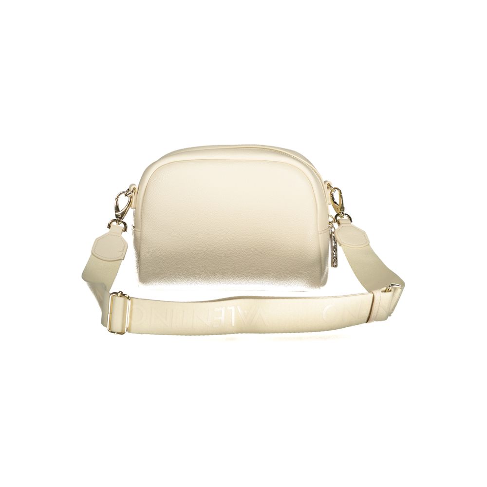 Mario Valentino City Polyurethane Evening Handbag - Beige