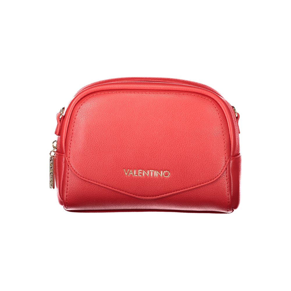 Handbag by Mario Valentino for women in polyurethane red presents a ornamental silhouette, showcasing a secure , ample , and versatile for a ornamental finish.