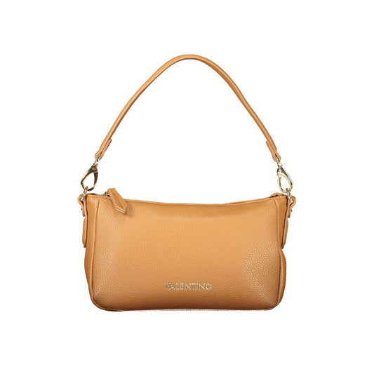 Evening Handbag by Mario Valentino for women in polyurethane brown features an refined silhouette, showcasing a secure , ample , and versatile for a sophisticated refined aesthetic.