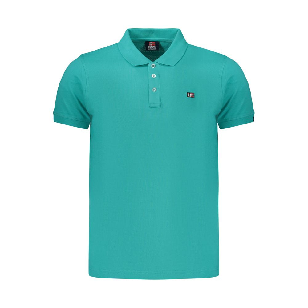 Polo Shirt by Norway 1963 for men in cotton green showcases a enviable silhouette, featuring a refined and for a enviable finish.