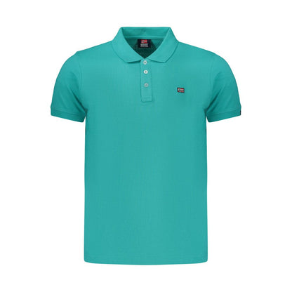 Polo Shirt by Norway 1963 for men in cotton green showcases a enviable silhouette, featuring a refined and for a enviable finish.