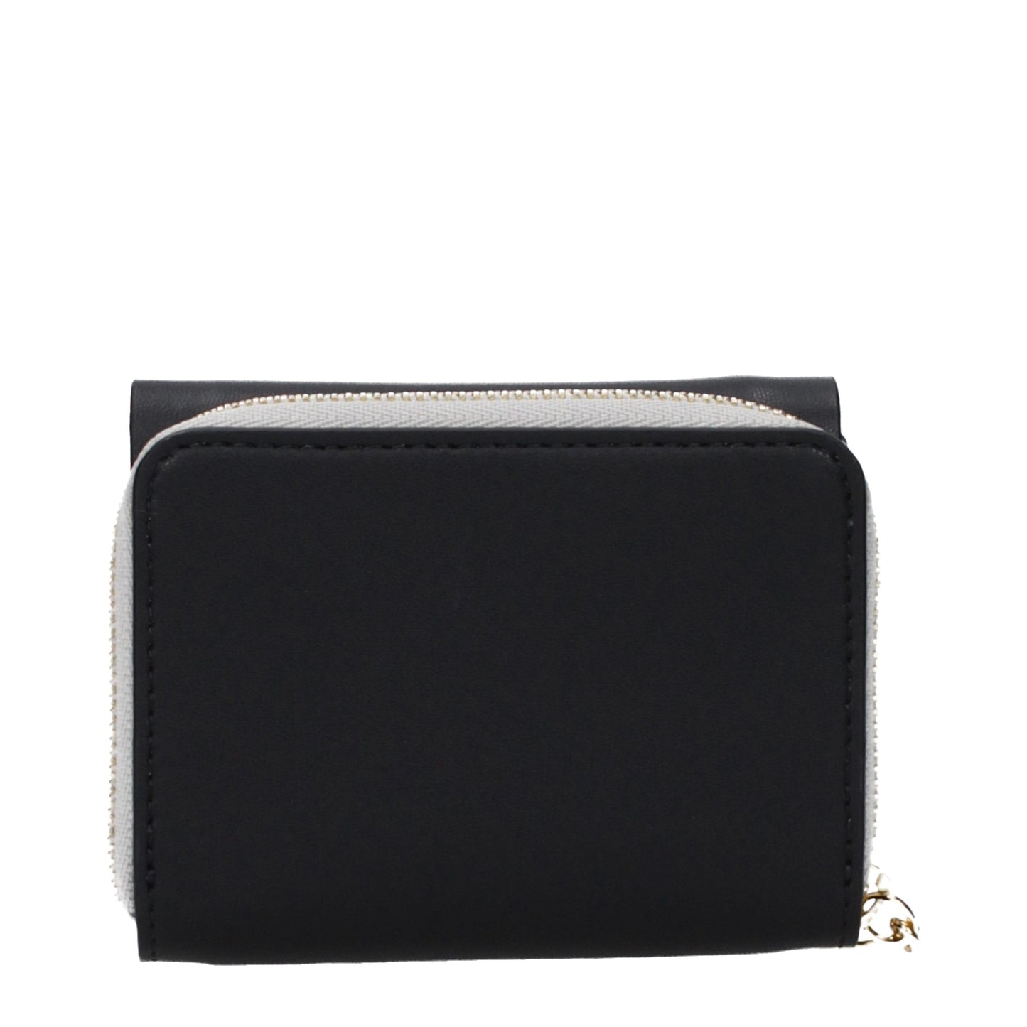 Wallet by Stella McCartney for women in leather black showcases a refined silhouette, artfully detailed with the signature style of the Leather Wallet and functional eco-friendly.