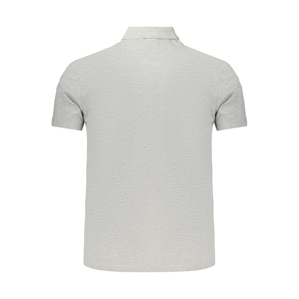 Polo Shirt by Napapijri for men in cotton gray showcases a enviable silhouette, featuring a refined and for a enviable finish.
