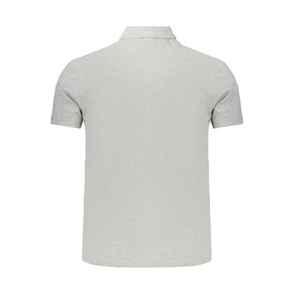 Polo Shirt by Napapijri for men in cotton gray showcases a enviable silhouette, featuring a refined and for a enviable finish.