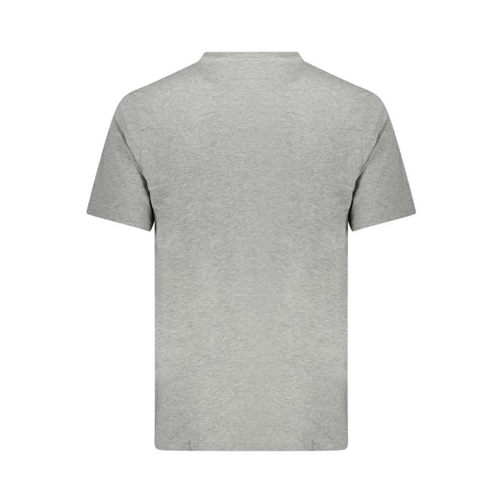 T-Shirt by Converse for men in cotton gray & print showcases a chic silhouette, artfully detailed with a chic and for a chic finish.