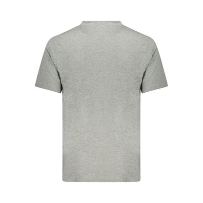 T-Shirt by Converse for men in cotton gray & print showcases a chic silhouette, artfully detailed with a chic and for a chic finish.
