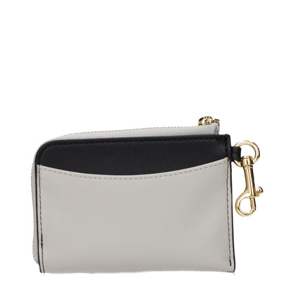Wallet by Stella McCartney for women in leather black presents a streamlined silhouette, showcasing the sophisticated design of the Leather Wallet collection with functional eco-friendly coin-purse.