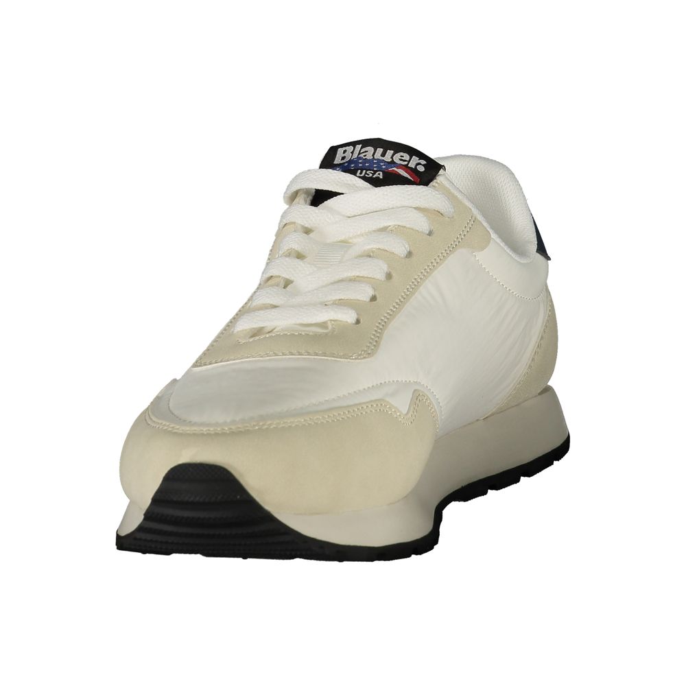 Athletic Sneakers Blauer men polyester polyurethane leather black, blue, brown, white & signature featuring a avant-garde Men's Athletic Polyester Polyurethane Leather Sneakers design with a avant-garde athletic style for a refined finish.