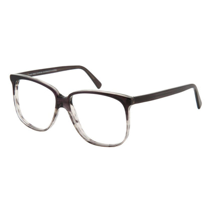 Eyeglasses Frames by Andy Wolf for unisex in gray features an refined silhouette, showcasing a sophisticated gray coloured frame and refined full-frame frame design for a refined look.