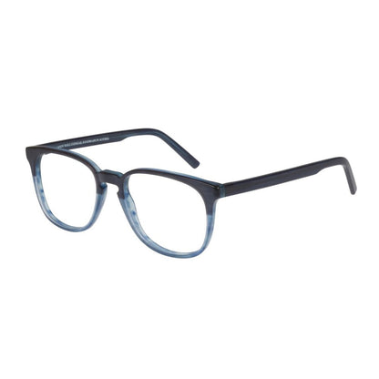 Eyeglasses Frames by Andy Wolf for unisex in and blue showcases an refined full-frame frame design featuring a sophisticated blue coloured frame for an refined and refined aesthetic.