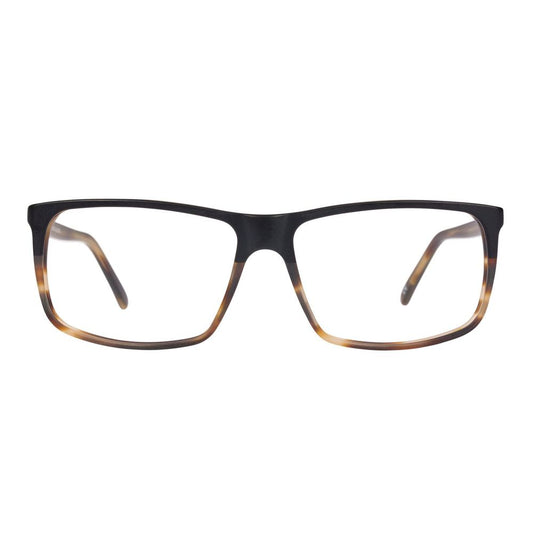 Eyeglasses Frames by Andy Wolf for men in acetate brown features a refined silhouette, showcasing a refined brown coloured frame and full-frame frame design for a sophisticated, premium look.