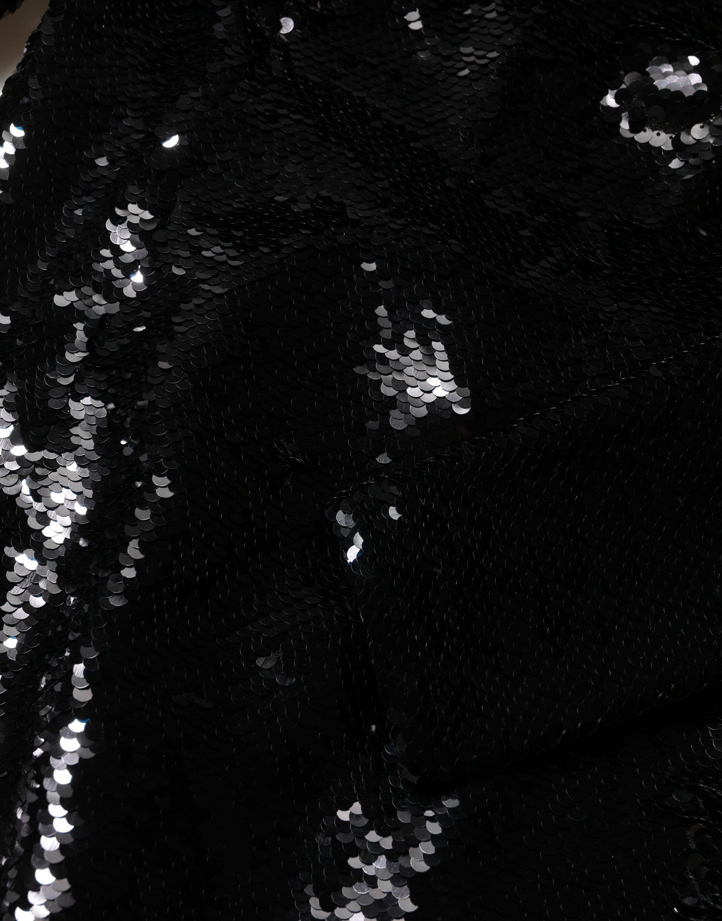 Dolce & Gabbana Black Bodycon Mermaid Sequinned Gown Dress