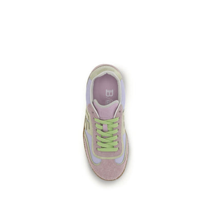 Athletic Sneakers Balmain women bos taurus suede calf leather multicolor, patterned, signature & monogram featuring a avant-garde Women's Athletic Bos Taurus Suede Calf Leather Sneakers design with a avant-garde athletic style for a refined finish.