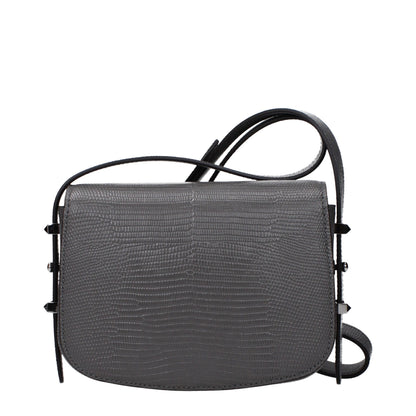 Shoulder Bag by Jimmy Choo for women in leather gray features a effortless sophistication silhouette, secured by a with ample and versatile shoulder-strap & adjustable-strap for a effortless sophistication finish.