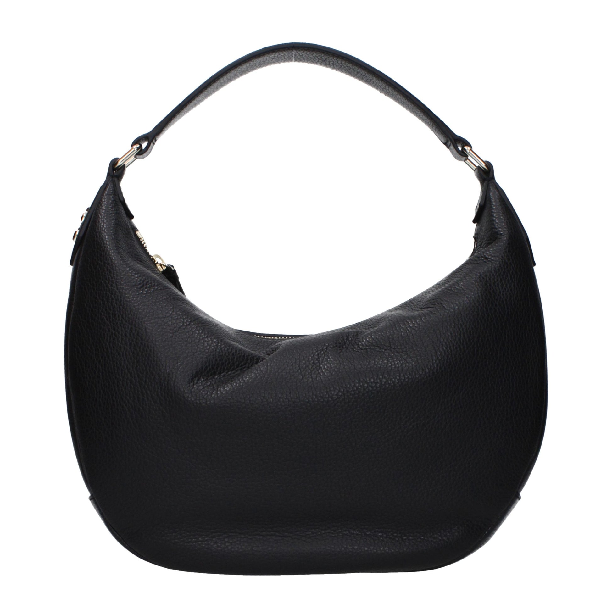 Shoulder Bag by Jimmy Choo for women in leather black features a stately silhouette, showcasing a secure , ample , and stately shoulder-strap for a stately finish.